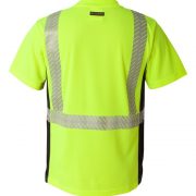 ML KISHIGO 9114/9115 BLACK SERIES CLASS 2 HIGH VISIBILITY T-SHIRT