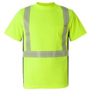 ML KISHIGO 9114/9115 BLACK SERIES CLASS 2 HIGH VISIBILITY T-SHIRT