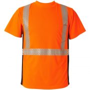 ML KISHIGO 9114/9115 BLACK SERIES CLASS 2 HIGH VISIBILITY T-SHIRT