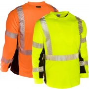 ML KISHIGO 9134/9135 BLACK SERIES CLASS 3 LONG SLEEVE HI-VIS SHIRT