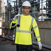 ML KISHIGO 9134/9135 BLACK SERIES CLASS 3 LONG SLEEVE HI-VIS SHIRT