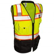 ML Kishigo Premium Black Series Heavy Duty Class 2 Surveyors Safety Vest
