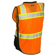 ML Kishigo Premium Black Series Heavy Duty Class 2 Surveyors Safety Vest