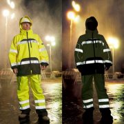 ML Kishigo Premium Black Series® Multi-Pocket Rain Jacket