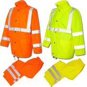ML KISHIGO RW110/RW111 ECONOMY SERIES CLASS 3 HI VIS RAIN SUIT