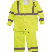 ML KISHIGO RW110/RW111 ECONOMY SERIES CLASS 3 HI VIS RAIN SUIT