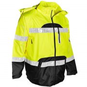 ML Kishigo Premium Black Series® Multi-Pocket Rain Jacket