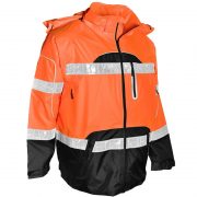 ML Kishigo Premium Black Series® Multi-Pocket Rain Jacket