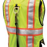 ML Kishigo T341 ANSI CLASS 2 YELLOW FALL PROTECTION SAFETY VEST