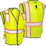 ML Kishigo T341 ANSI CLASS 2 YELLOW FALL PROTECTION SAFETY VEST
