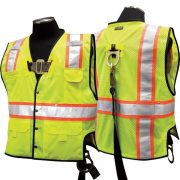 ML Kishigo T341 ANSI CLASS 2 YELLOW FALL PROTECTION SAFETY VEST
